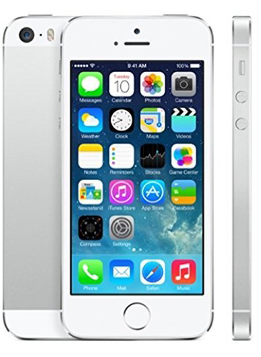 Apple iPhone 5S Plata 16GB Smartphone Libre (Reacondicionado)